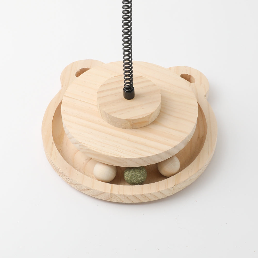 Bear punching ball rotary disk