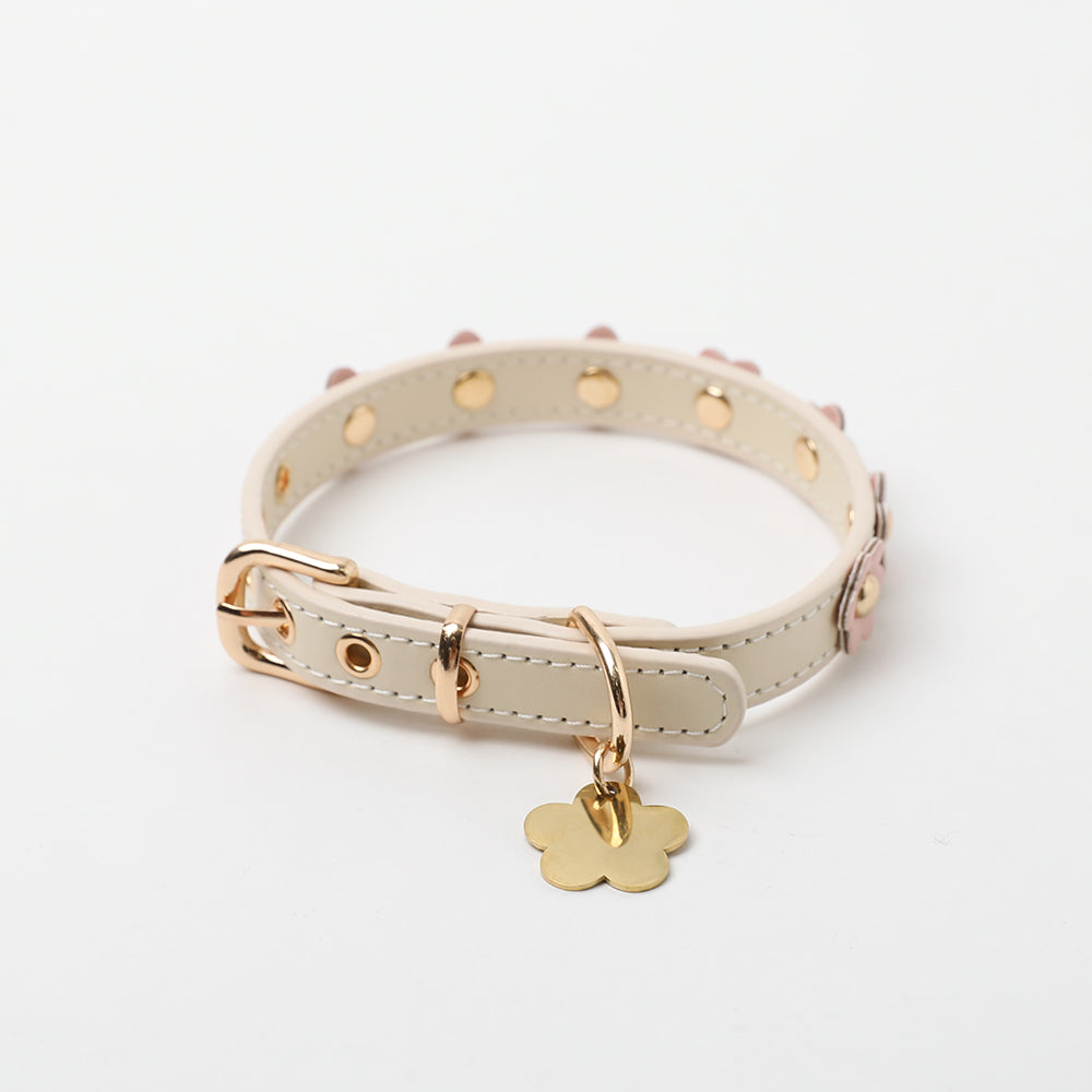 フラワーモチーフカラー＋リードSET【名入れ彫刻対応】 – moncheri