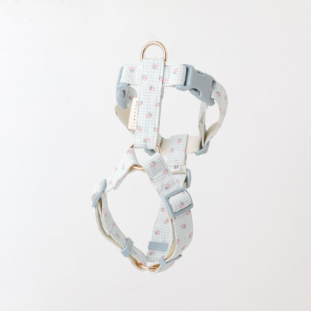 ギンガムチェックいちごハーネス – moncheri