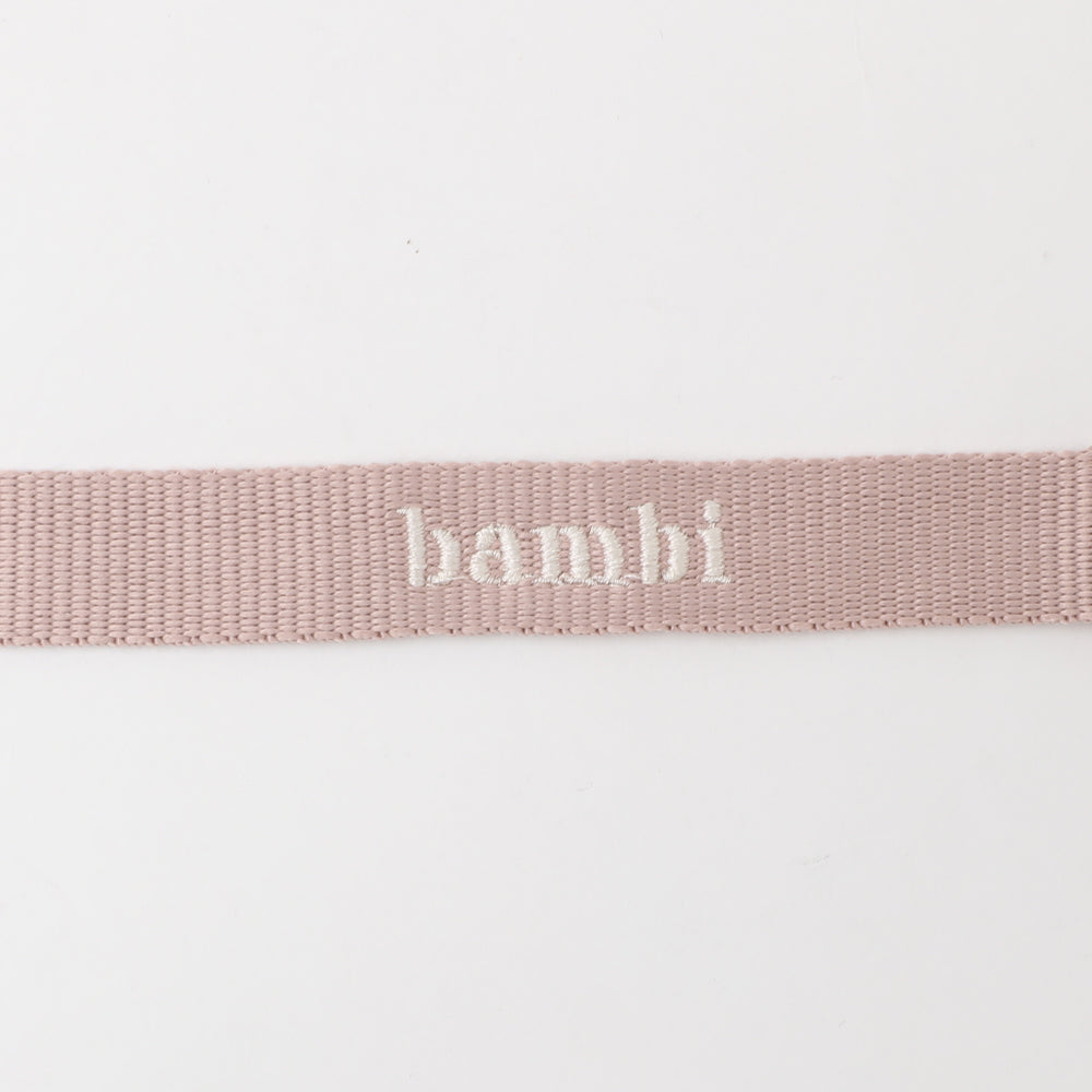 ベロアリボンファーコンビハーネス+リードSET【名入れ刺繍対応】