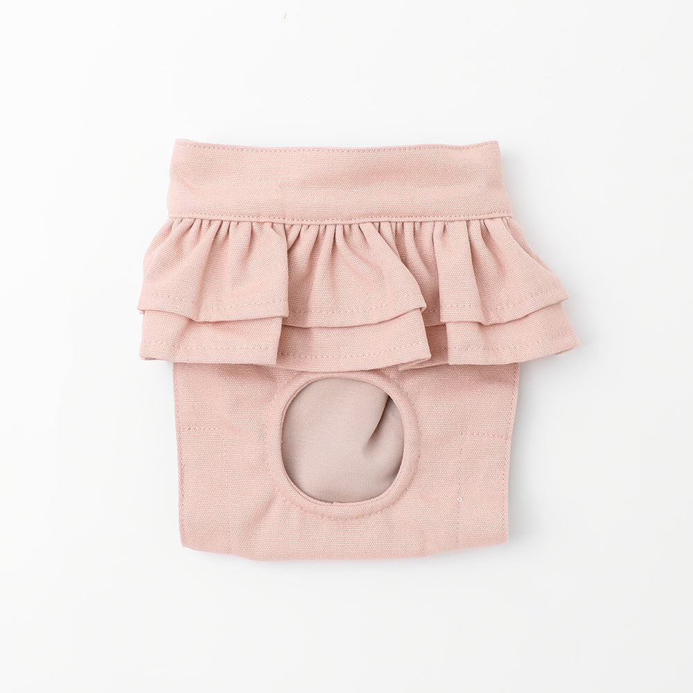 Cotton tiered sanitary pants