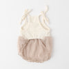 Cold Knit Shear Tulle One Piece