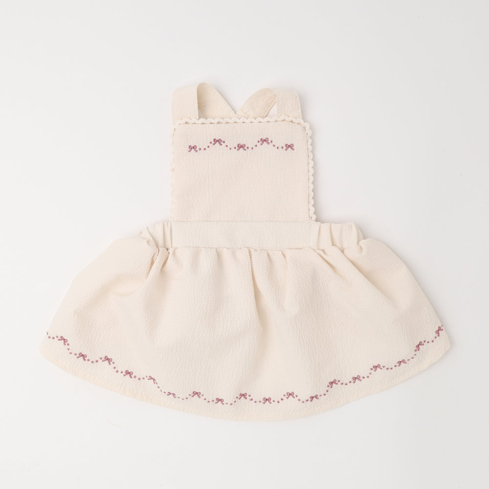 冷感リボン刺繍ワンピース