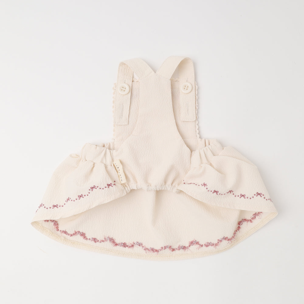 冷感リボン刺繍ワンピース