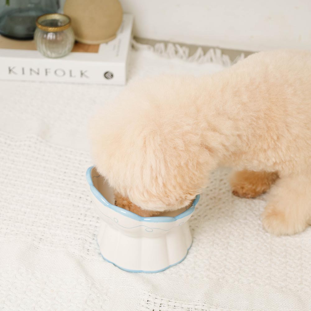 lace pattern food bowl