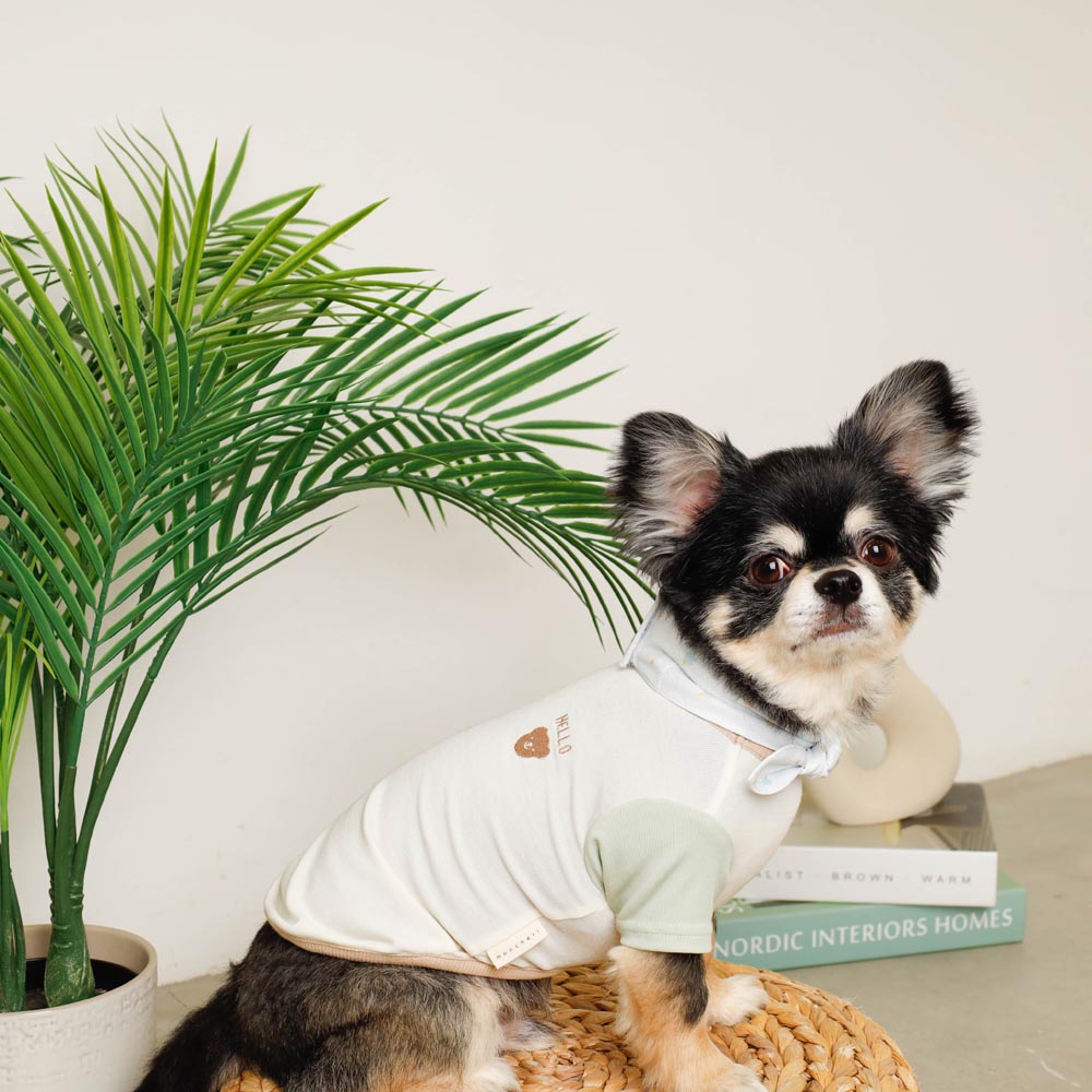 Cool insect repellent ice print ribbon bandana [with ice pack]