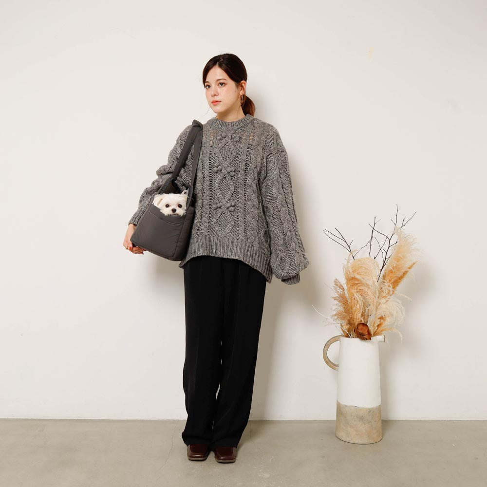 軽量撥水ペットトートバッグ【名入れ刺繍対応】