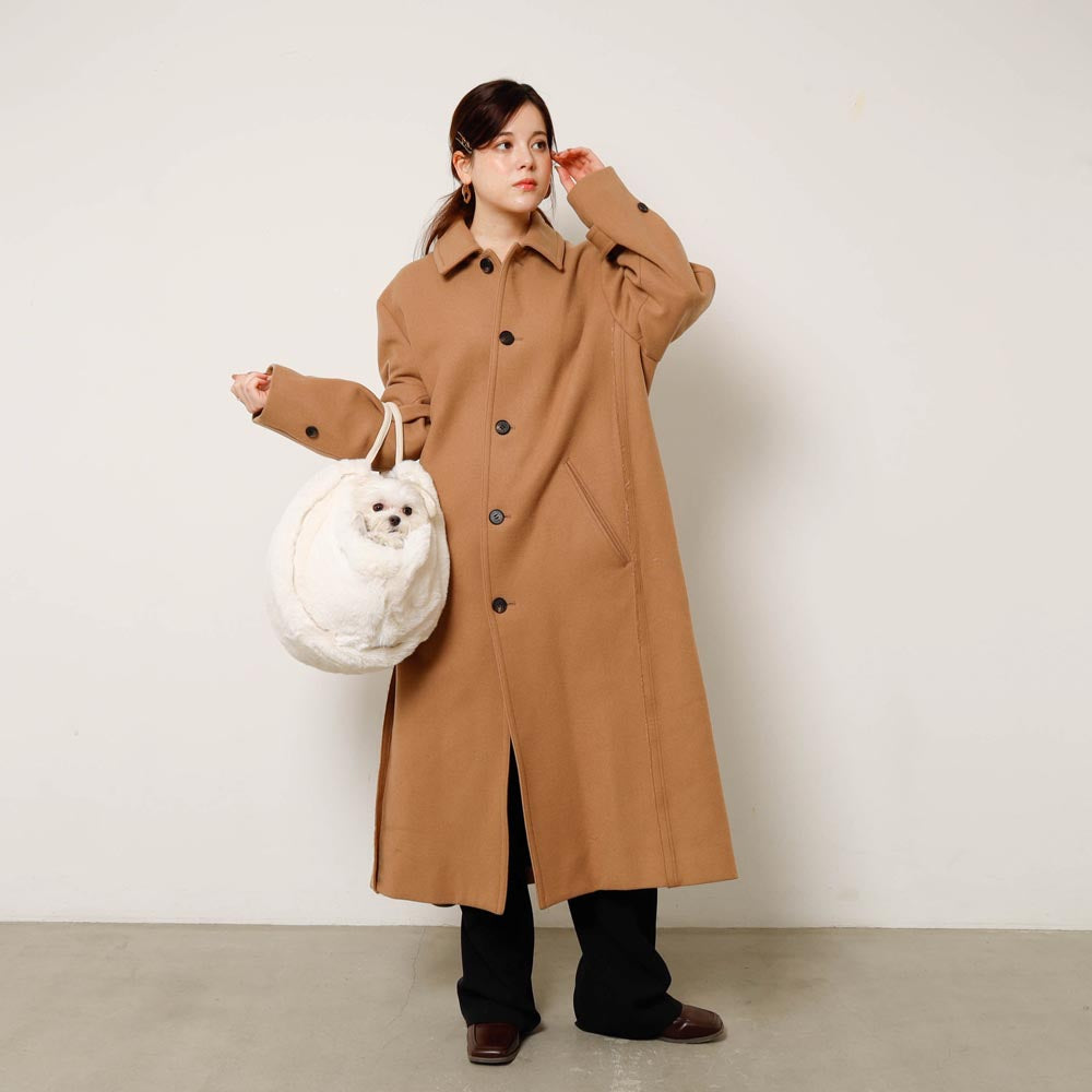 2wayハンモック型メッシュ付きファースリングバッグ