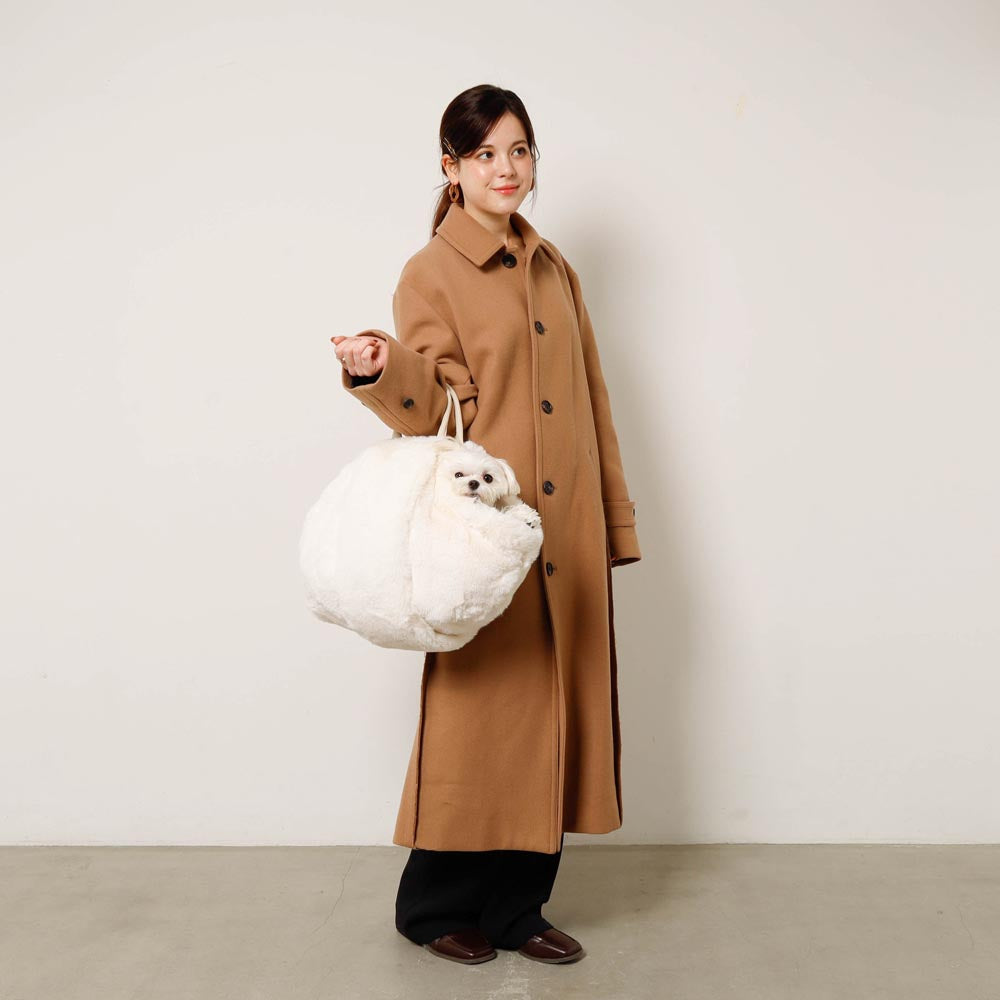 2wayハンモック型メッシュ付きファースリングバッグ