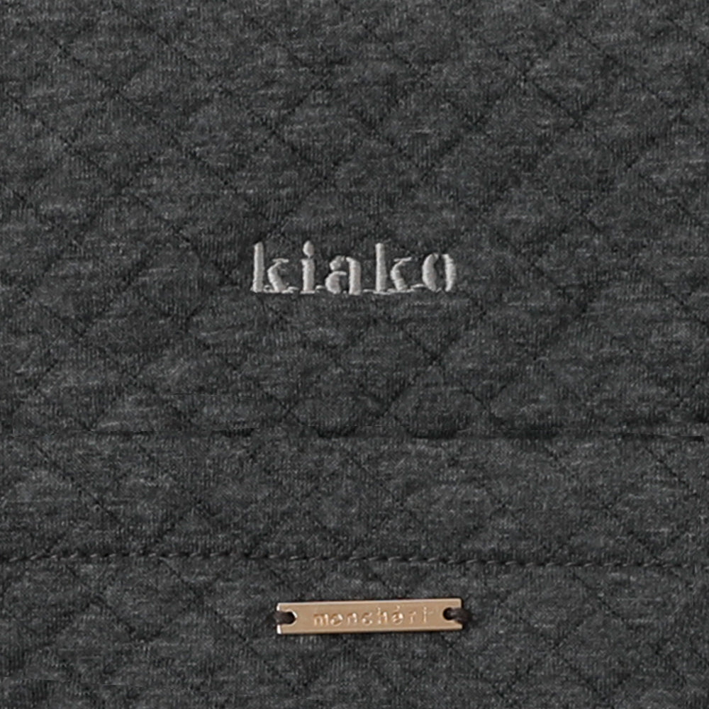 メッシュ付サイズ調整可能グラフチェックドッグスリング【名入れ刺繍対応】