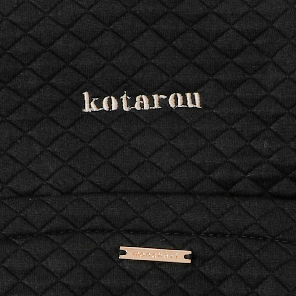 メッシュ付サイズ調整可能グラフチェックドッグスリング【名入れ刺繍対応】