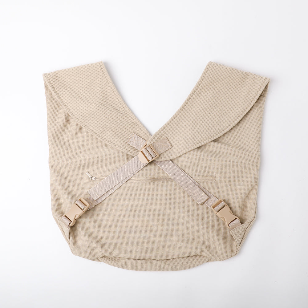 moncheri　ワッフルスリングリュック　名前入り ワッフルスリングリュック【名入れ刺繍対応】