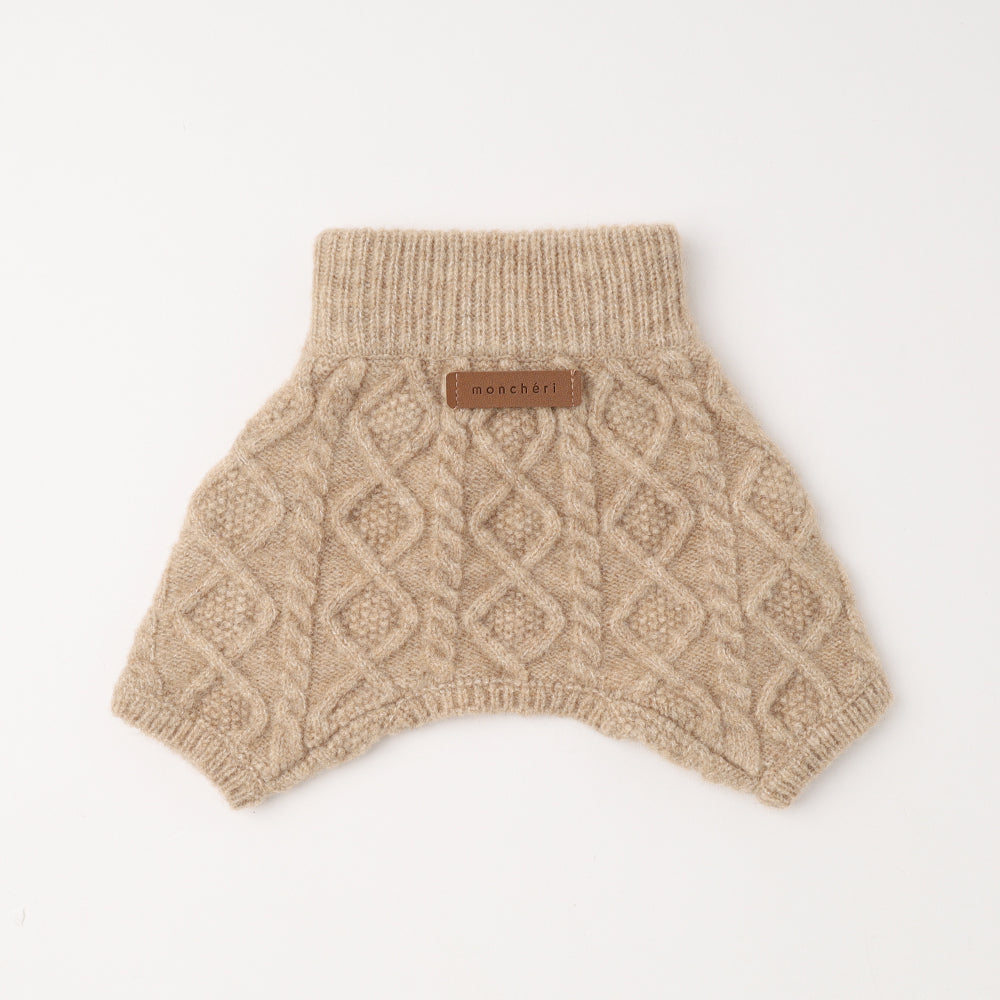 Cable knit pants