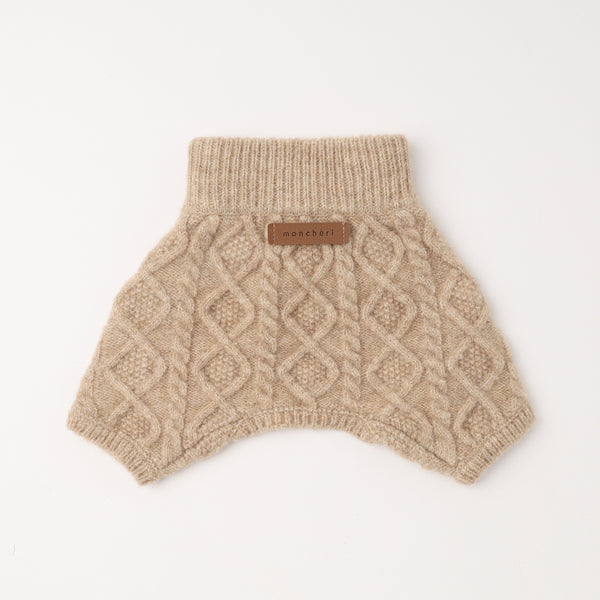 Cable knit pants