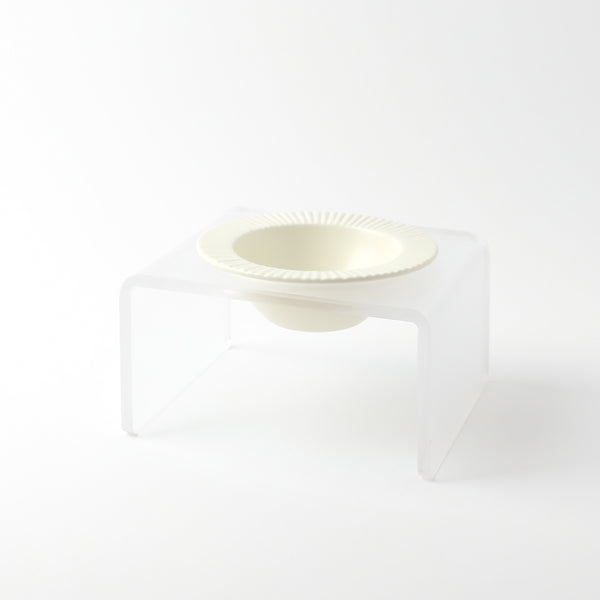Acrylic Clear Base Food Bowl