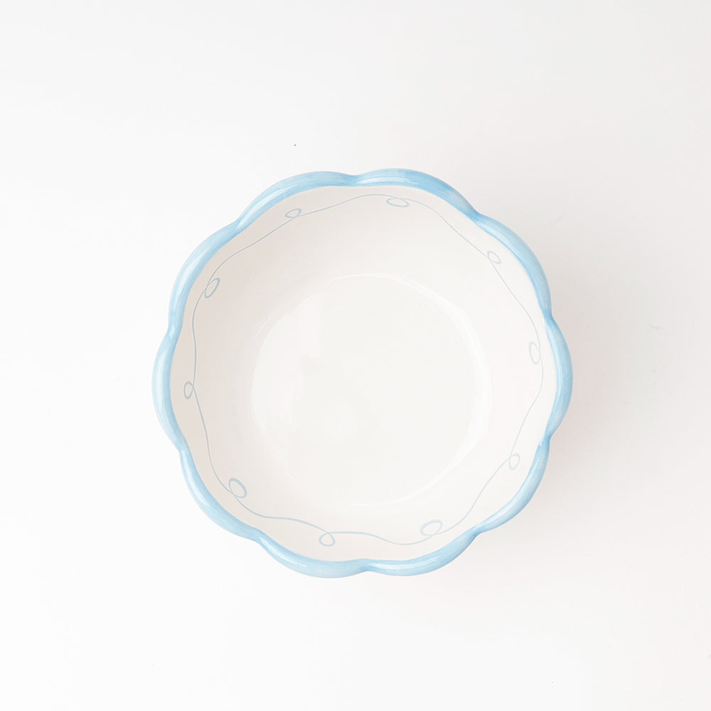 lace pattern food bowl