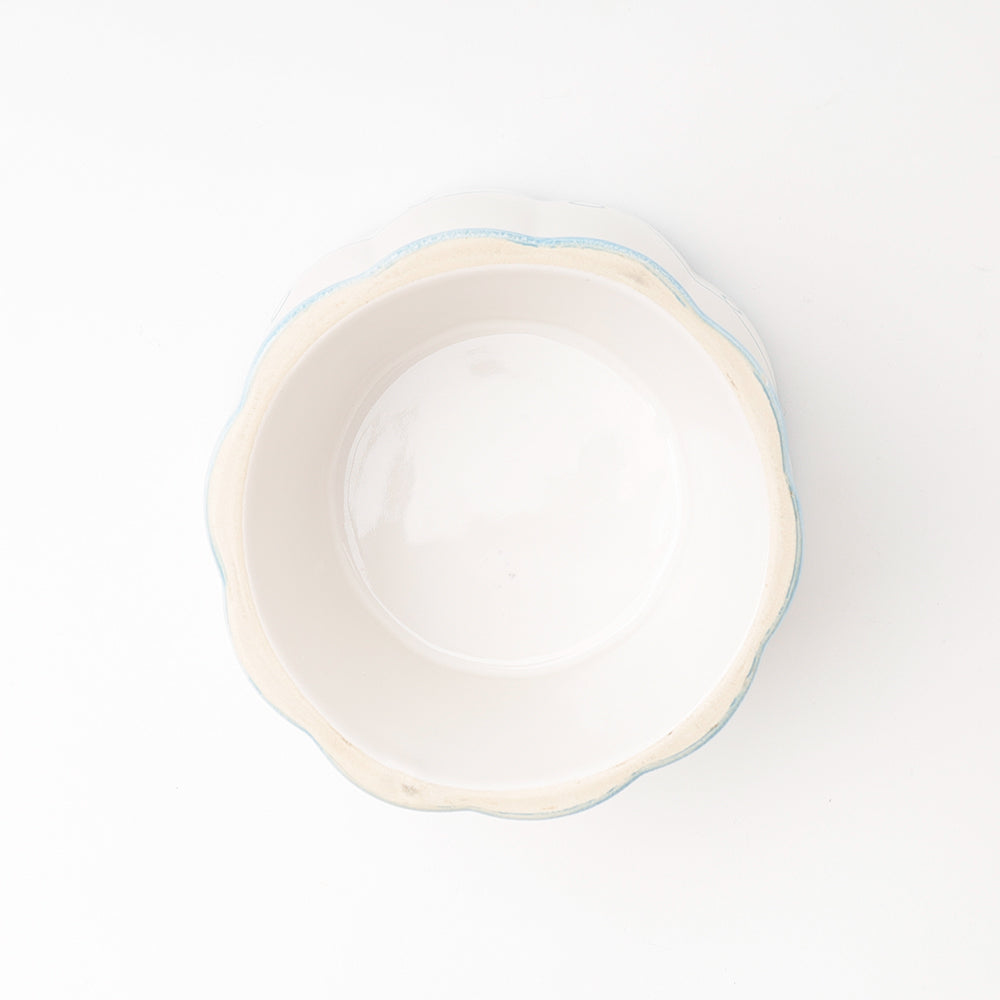 lace pattern food bowl