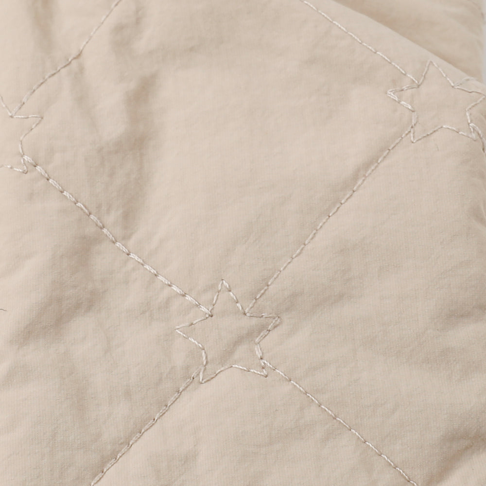 Star pattern quilted romper harness
