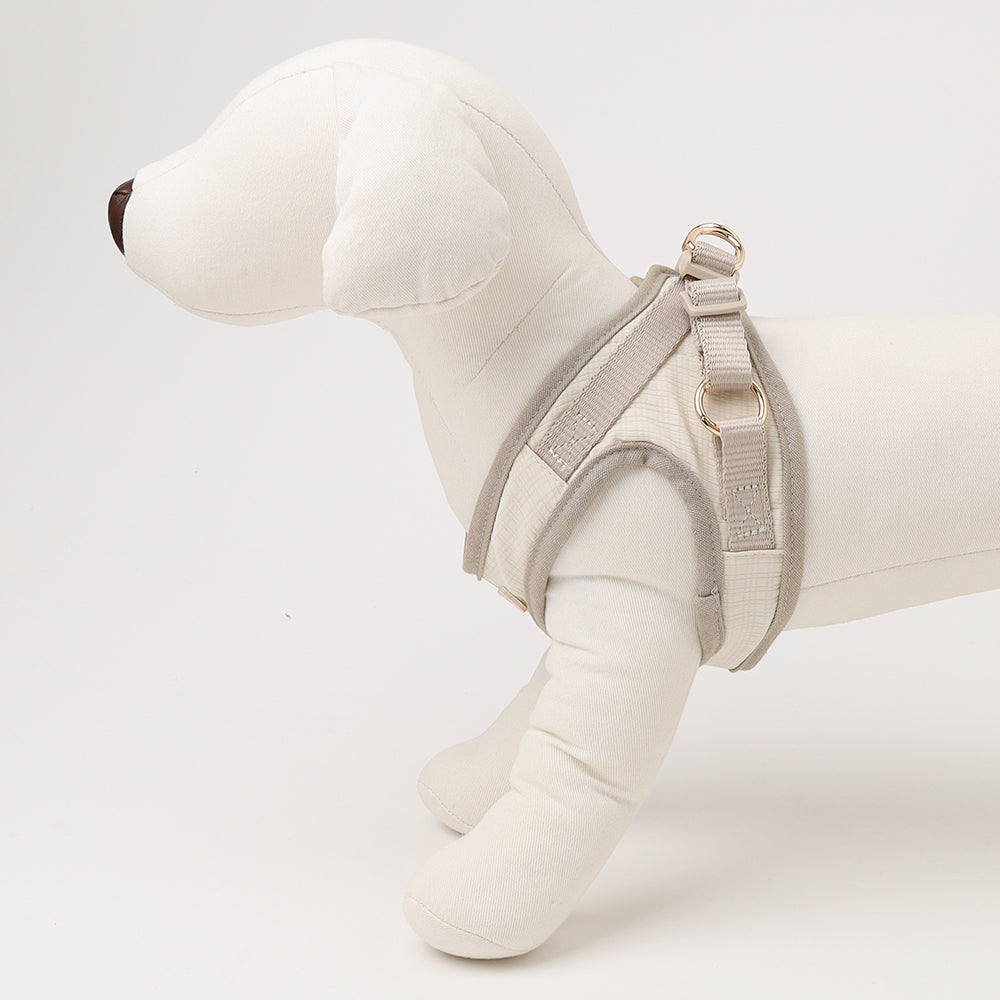 Bicolor Harness + Lead SET [Name embroidery available]