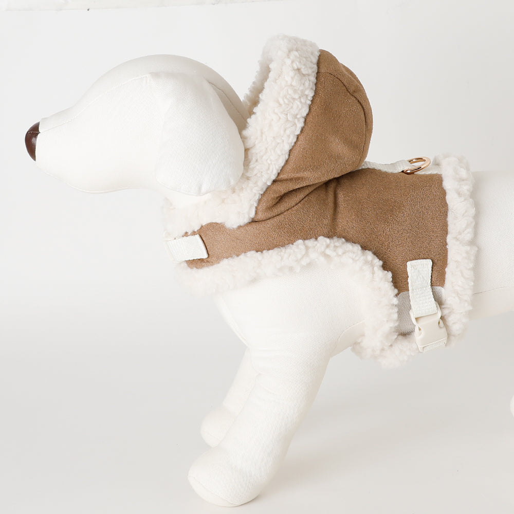 ムートンボアフードハーネス