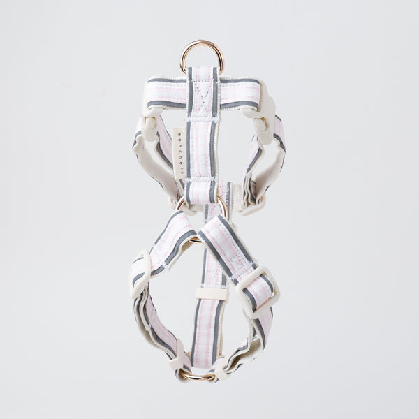 反射チェック柄ハーネス