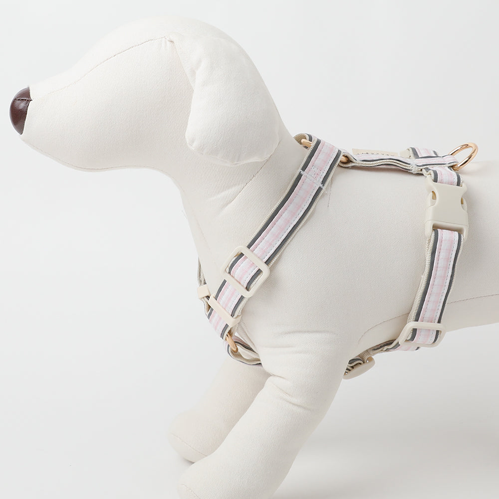 reflective plaid harness