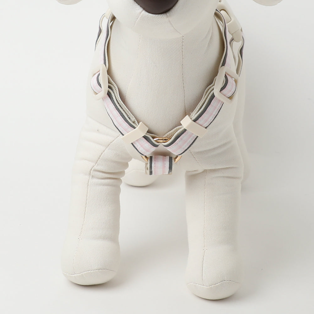 reflective plaid harness