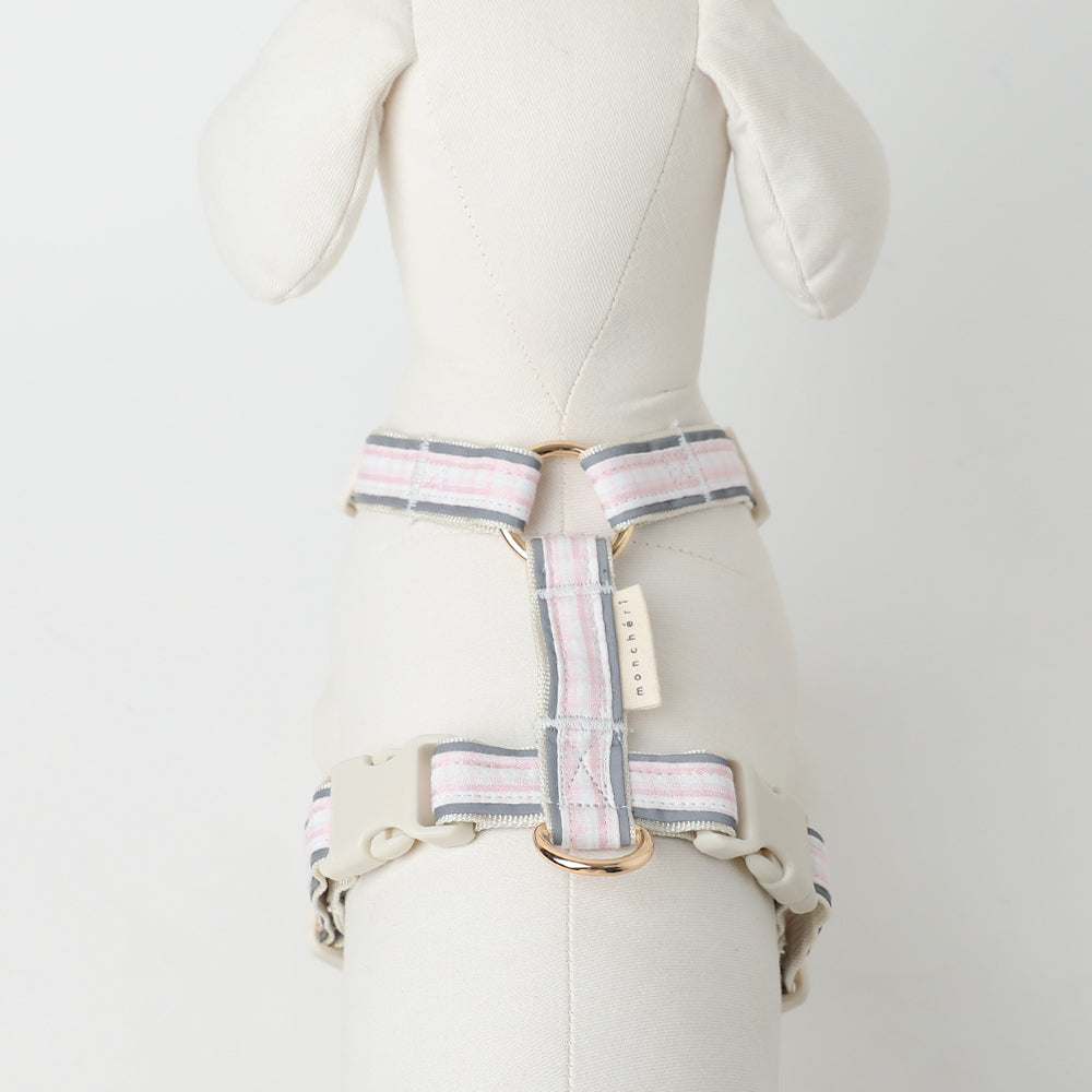 reflective plaid harness