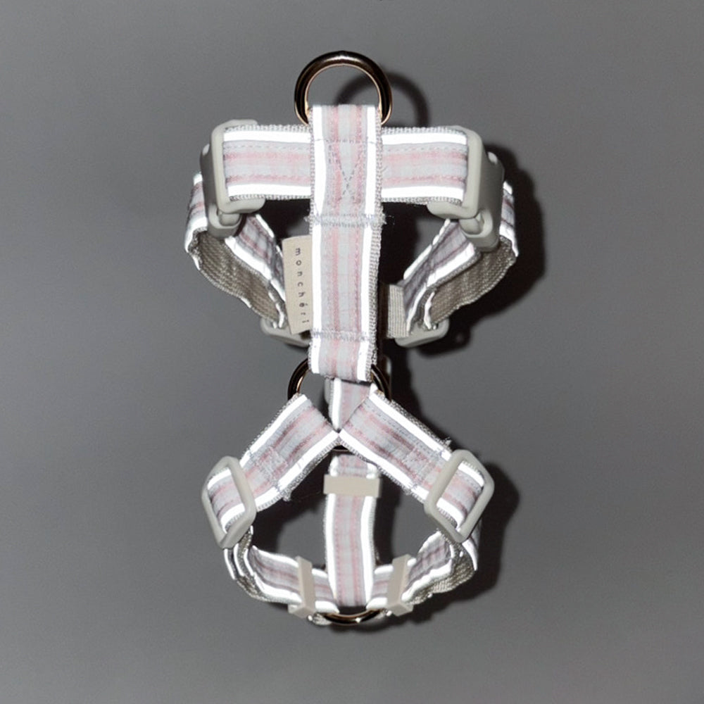 reflective plaid harness