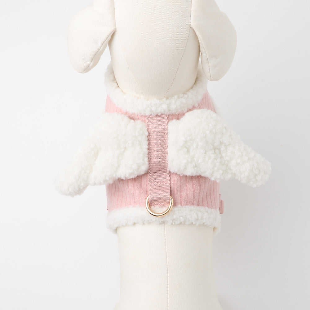 Angel Harness + Lead SET [Compatible with name embroidery]