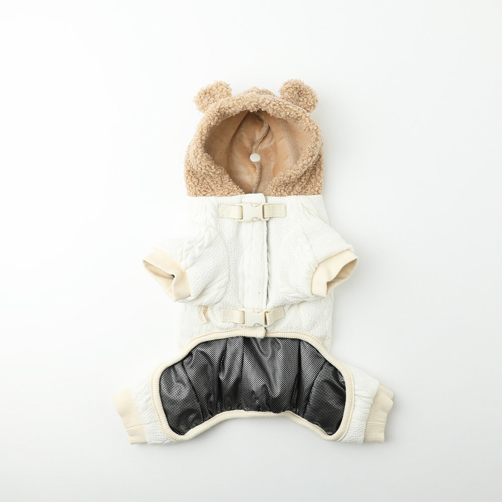 Far infrared bear romper harness