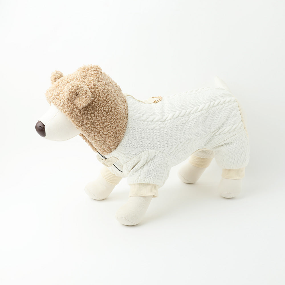 Far infrared bear romper harness