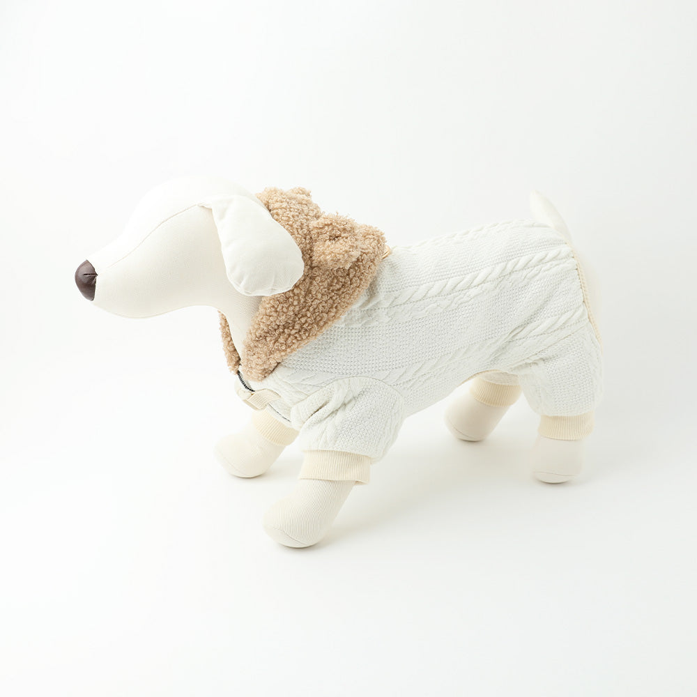 Far infrared bear romper harness