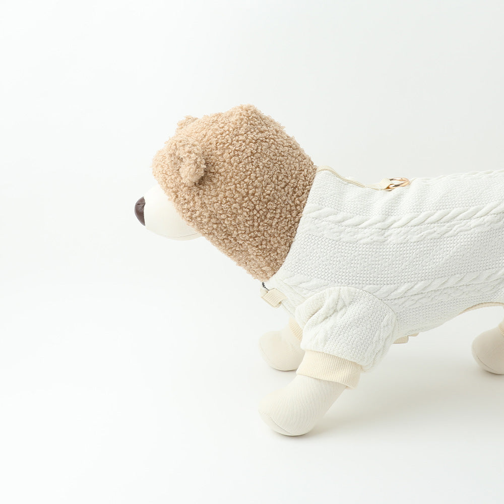 Far infrared bear romper harness