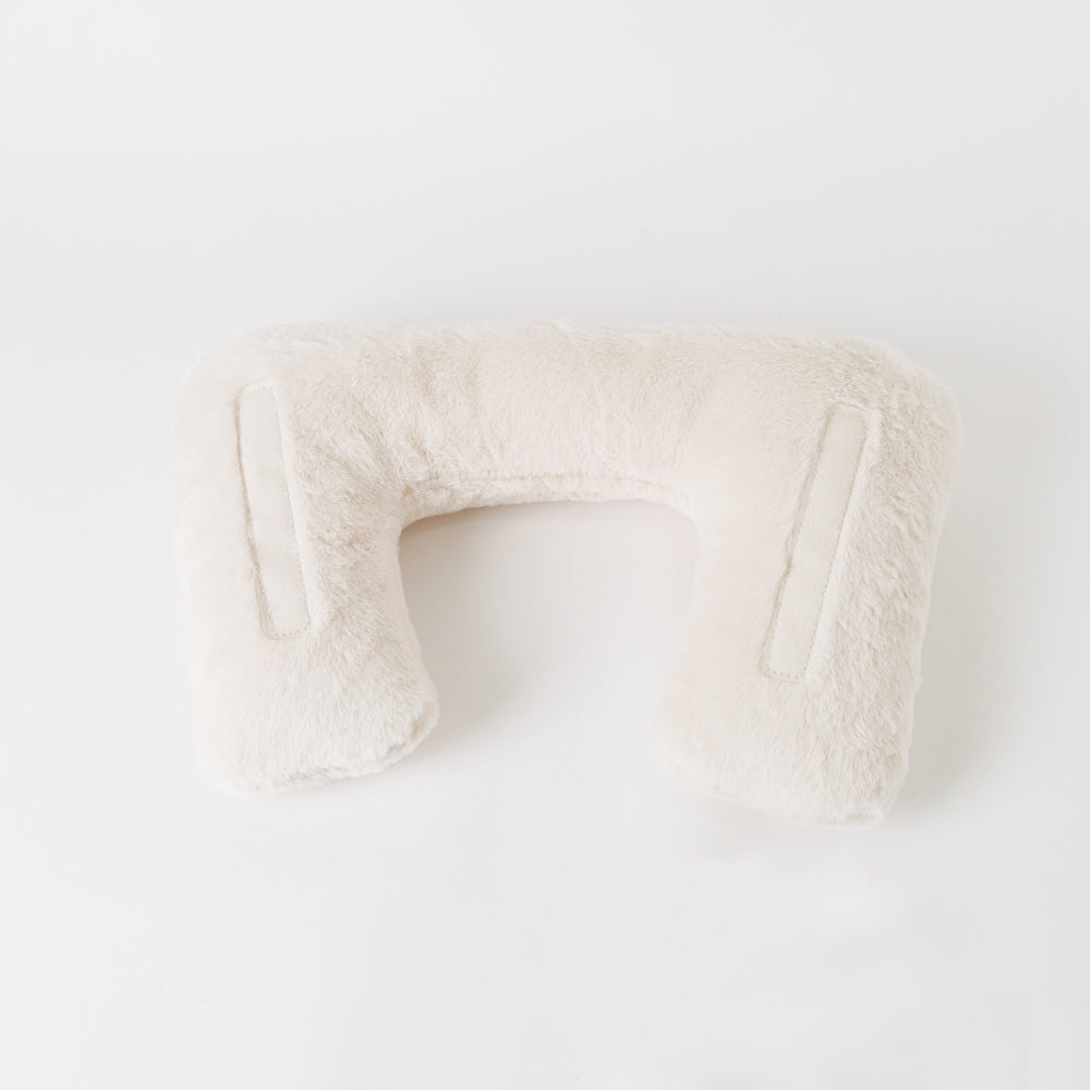 Slope cushion bed with memory foam pillow