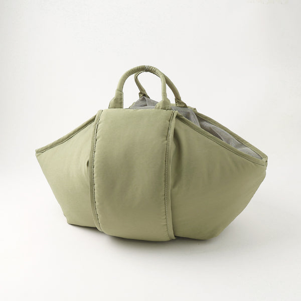 2wayハンモック型メッシュ付きファースリングバッグ