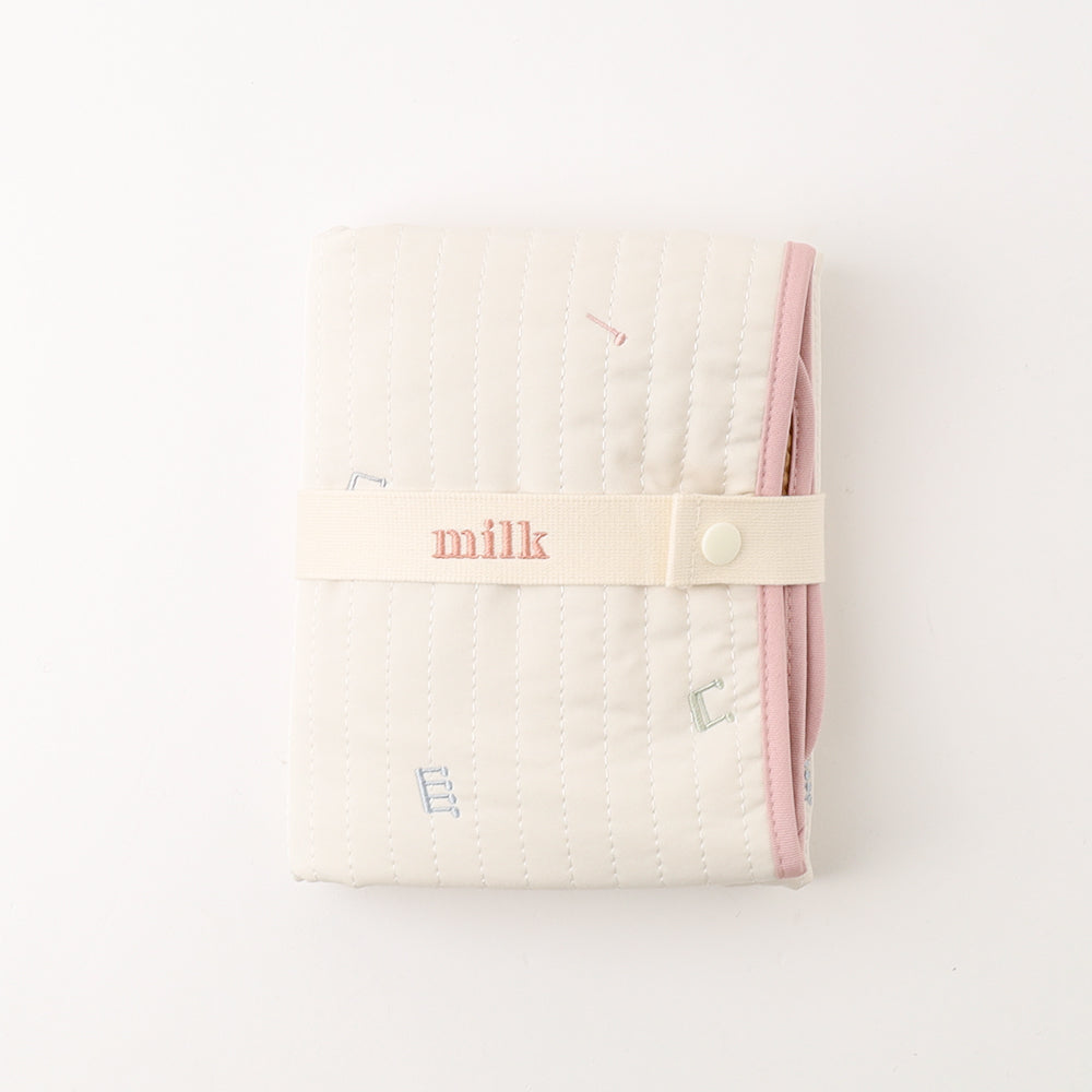 おんぷ刺繍カフェマット【名入れ刺繍対応】