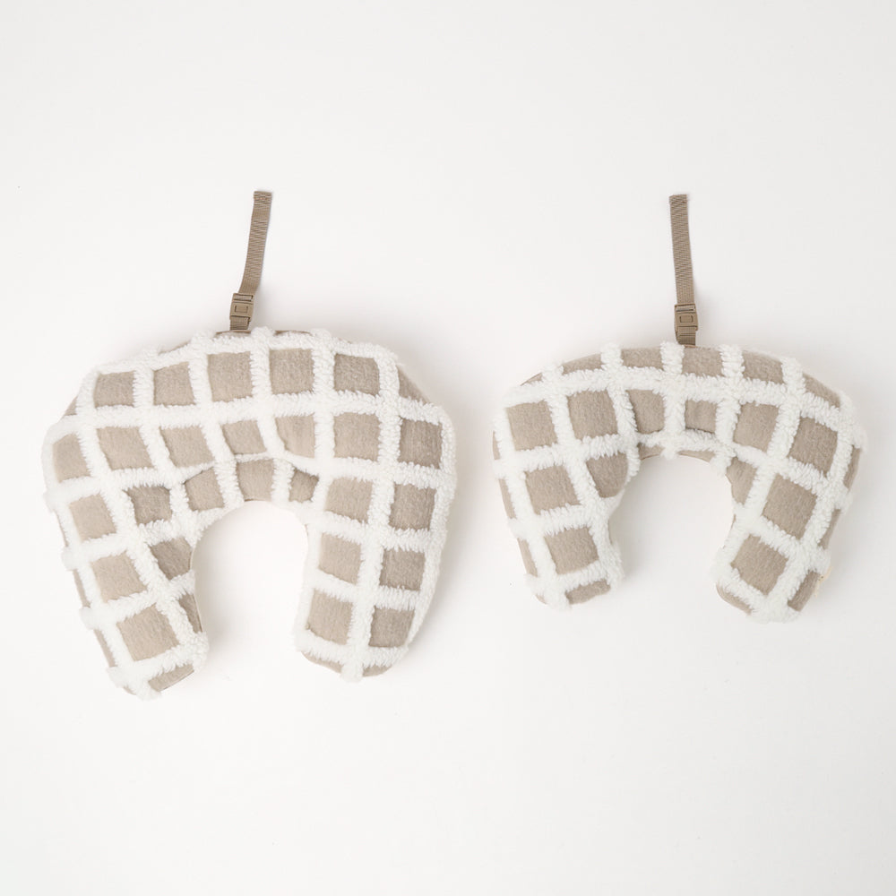 宠物推车格子垫皮罗