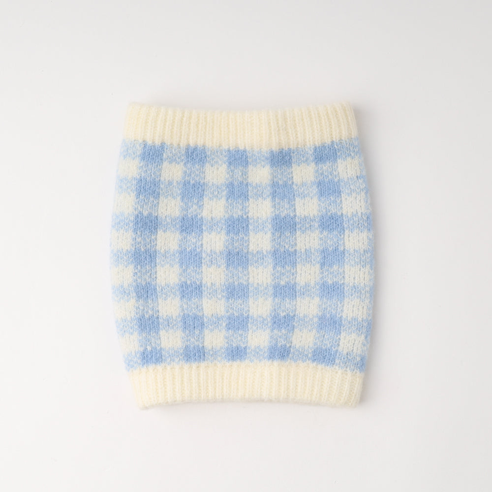 2way gingham check multi-warmer
