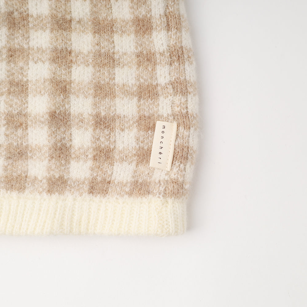 2way gingham check multi-warmer