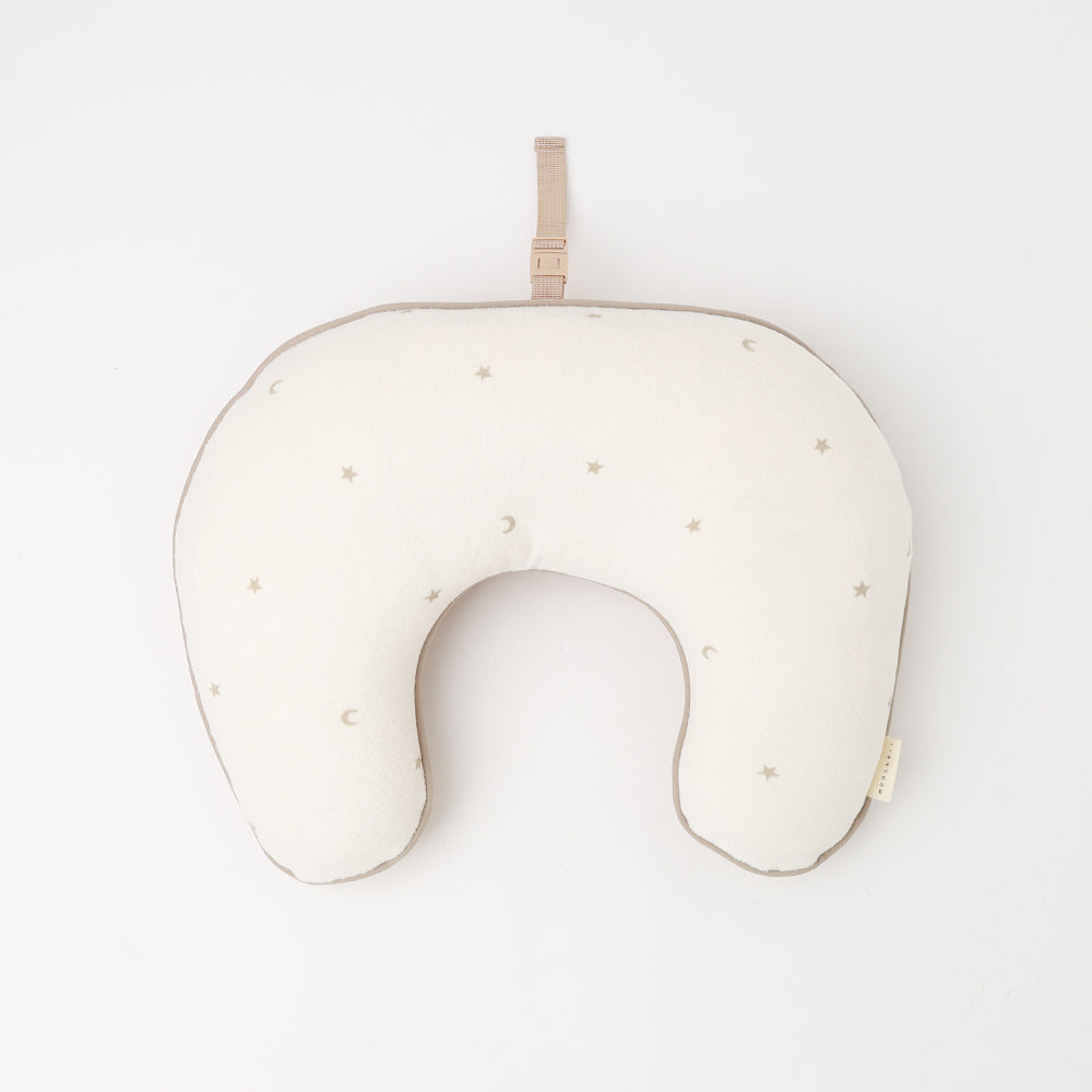 Pet cart cushion pillow with star and moon pattern pile pocket