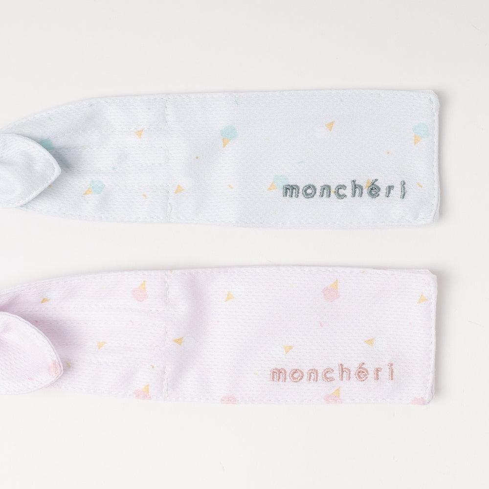 Cool insect repellent ice print ribbon bandana [with ice pack]