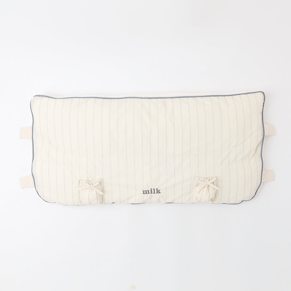 條紋絲帶口袋下巴墊套【單套】【適合名字刺繡】