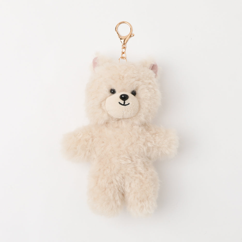 Name T-shirt dog key chain [Compatible with name embroidery]