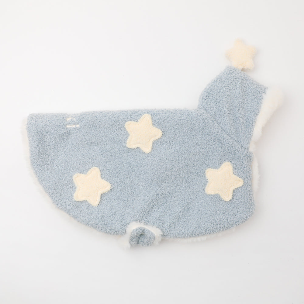 ふわふわお星さまモチーフブランケット【名入れ刺繍対応】