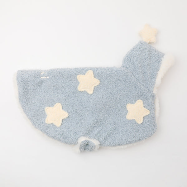 ふわふわお星さまモチーフブランケット【名入れ刺繍対応】