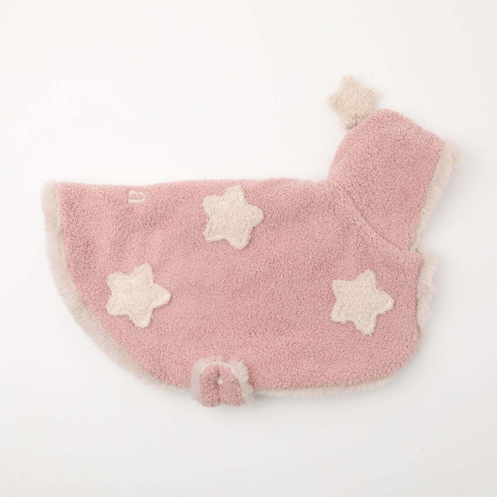 ふわふわお星さまモチーフブランケット【名入れ刺繍対応】
