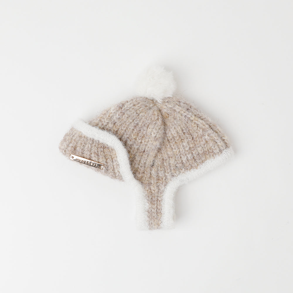 フラップニット帽