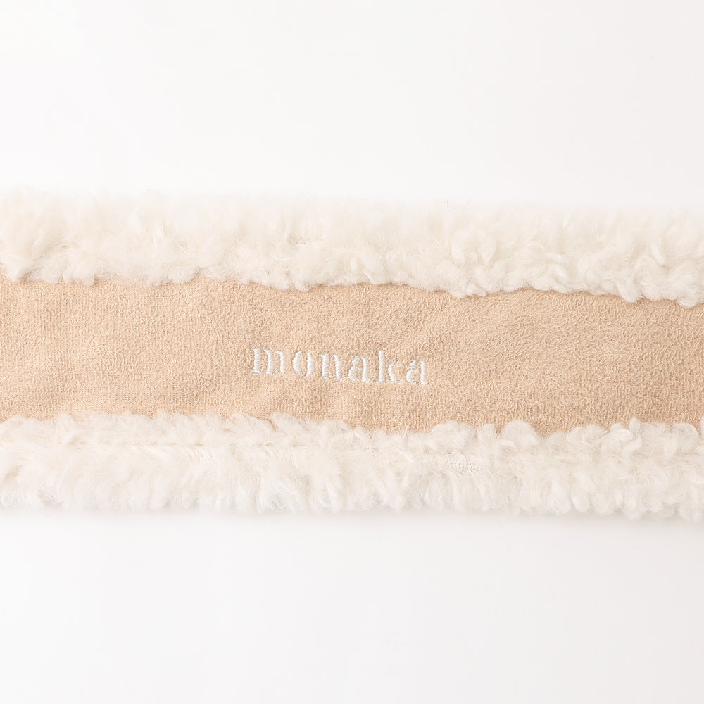 Mouton muffler [Compatible with name embroidery]