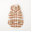 チェックダッフルコート